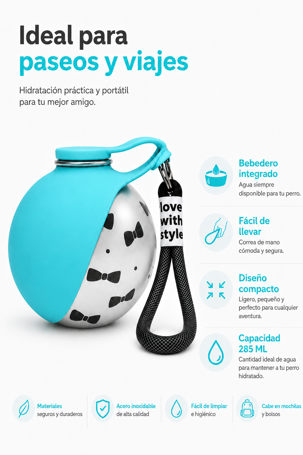 WaterBy | Bebedero Portátil