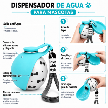 WaterBy | Bebedero Portátil