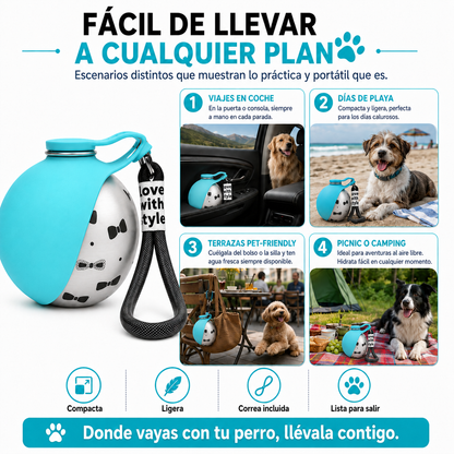WaterBy | Bebedero Portátil